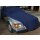 Blue AD-Cover ® Mikrokontur with mirror pockets for Mercedes E-Klasse (W124) Lim., Coupe & Cabrio