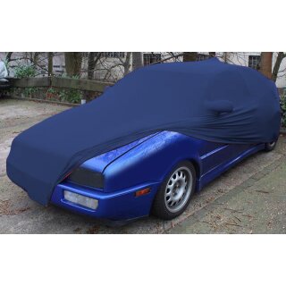 Vollgarage Mikrokontur® Blau mit Spiegeltaschen für VW Corrado