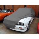 Grey AD-Cover ® Mikrokuntur with mirror pockets for BMW 3er (E30) Bj. 82-90