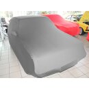 Grey AD-Cover ® Mikrokuntur with mirror pockets for VW Golf I