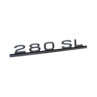 Chrom Emblem / Schriftzug 280SL für Mercedes R107