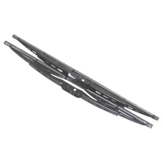 1 set of black wiper blades 47.5cm. For Porsche 928