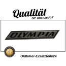 Emblem "Olympia" für Opel Oldtimer Kadett / Olympia A Kofferraum