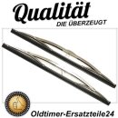 2 Edelstahl Wischerblätter für Alfa GT...