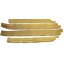 B-Stock Creme rubber mat set for Mercedes W108 /W109
