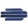 Blue sill rubber mat set for Mercedes W110 & W111 Fintail