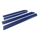 Blue sill rubber mat set for Mercedes W108 /W109