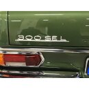 Chrome Badge for Mercedes 300SE / L