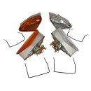 4 pcs. Set Right turn signal light and parking light for Mercedes W108 / W109 / W111