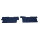 Blauer Teppichsatz ( Teppich Schlingenware) für Mercedes W108 - Automatik - Lenkradschaltung