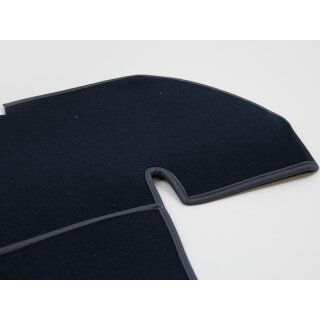 Blauer Teppichsatz ( Velours Teppich) für Mercedes W109 Automatik