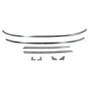 Zierleisten Set für Mercedes R107 Cabrio Frontscheibe