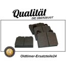 Front brake pads for VW BUS T2