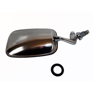 Left Hand mirror with frame for VW Beetle
