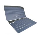 Door panels Blue / Black with decorative strips for BMW...