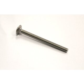 Stainless steel round-head screw M8X100 full thread