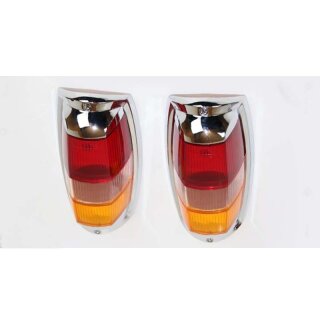Red/Amber rear lights for late Mercedes 190SL & Ponton