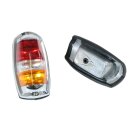 Compleete Red/Amber taillight set for late Mercedes 190SL & Ponton
