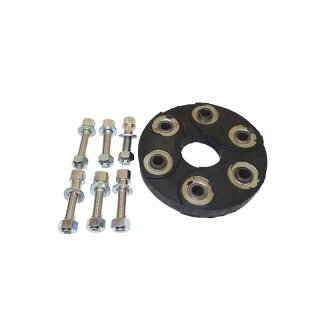 Articulated pulley set for propshaft for Mercedes