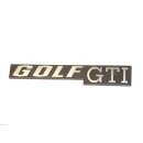 Emblem / Schriftzug für Golf 1 GTI Heckklappe