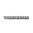 Volkswagen Schriftzug Schwarz / weiß  für VW Golf I II & Polo