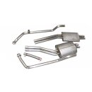 Stainless Steel Exhaust for Mercedes R107 350SLC &...