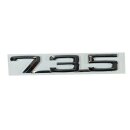 Badge 735 for BMW E32