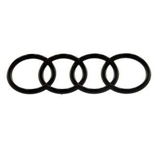 Selbstklebendes Audi Emblem / Ringe Schwarz
