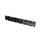 Volkswagen Schriftzug Schwarz / schwarz für VW Golf...