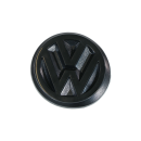 VW emblem black 50mm for Golf, Jetta, Passat 35i, Polo 86, Scirocco rear