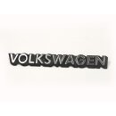 Volkswagen Schriftzug Schwarz / silber für VW Golf I II &...