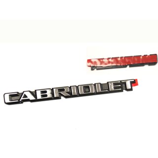 Badge Cabriolet for VW Golf 1 Convertible