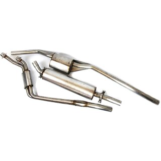 Stainless Steel Exhaust for Mercedes W111 - 220SE Coupe
