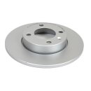 Brake disc front axle 239mm not ventilated for VW/Audi...